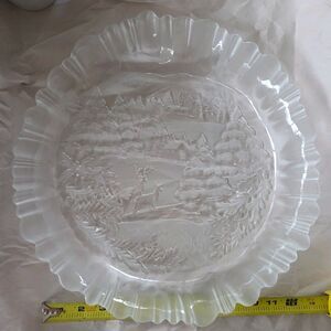 Mikasa Winter Dreams 13.75" Serving H'orsderve Dish Made in Germany Excellent‎